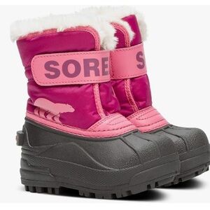 Sorel Toddler Snow Shoes - Tropic Pink